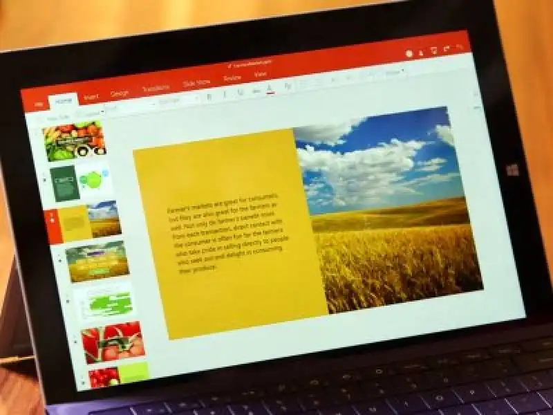 microsoft office for windows touch