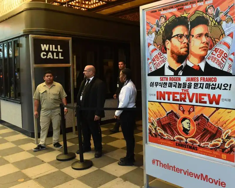 minacce ai cinema che proiettano the interview