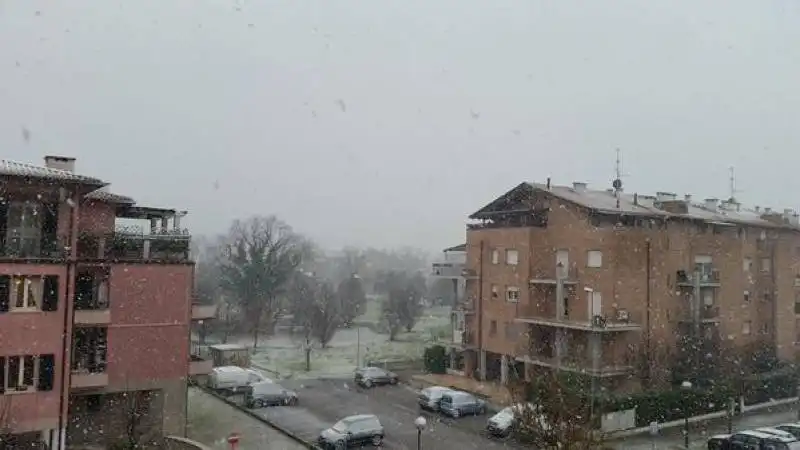 nevica su ravenna