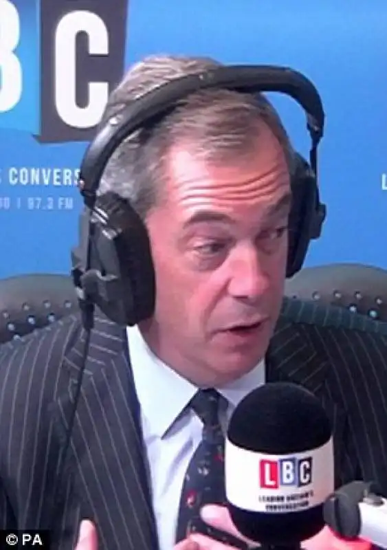 NIGEL FARAGE 