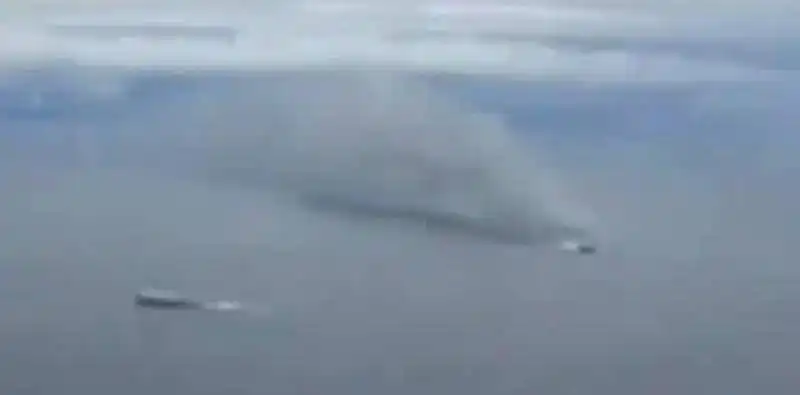 norman atlantic in fiamme. frame da rainews2 e7a656579f42e79508d60ab5b5d71a78