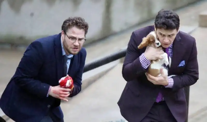 the interview  james franco e seth rogen