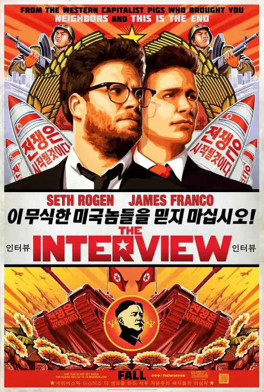 the interview james franco e seth rogen