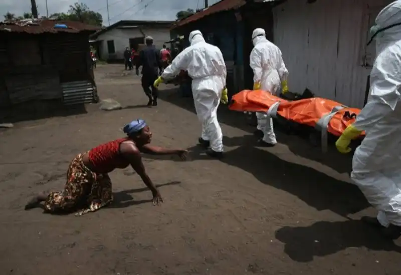 vittima dell'ebola