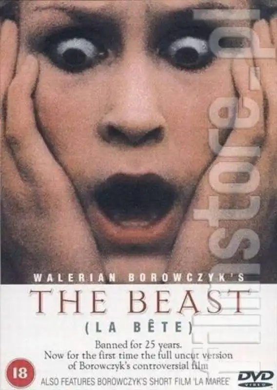 walerian borowczyk  pol pl la bete bestia the beast walerian borowczyk dvd 958 1