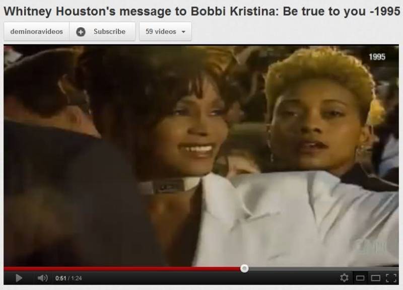 Robyn Crawford At Whitney Funeral