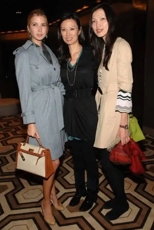 xin li con ivanka trump e wendi deng murdoch