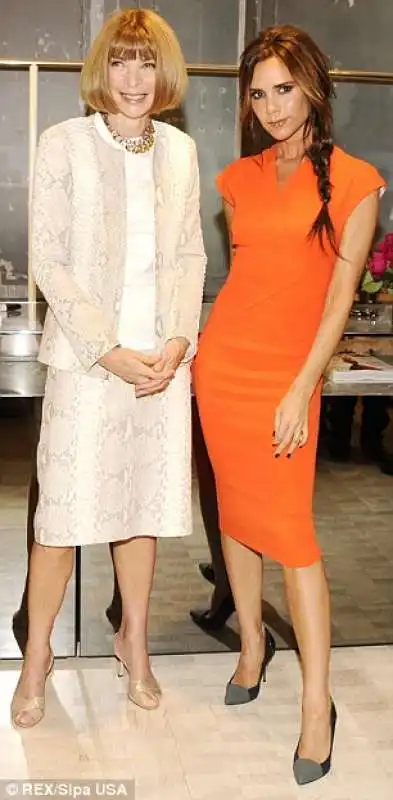 anna wintour e victoria beckham