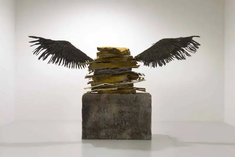 anselm kiefer   sprache der vogel 1989