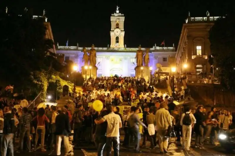 campidoglio notte bianca