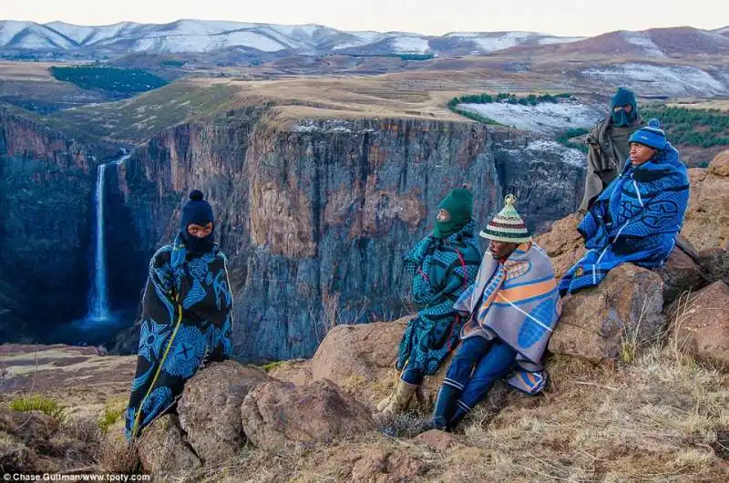 chase guttman a lesotho in africa del sud