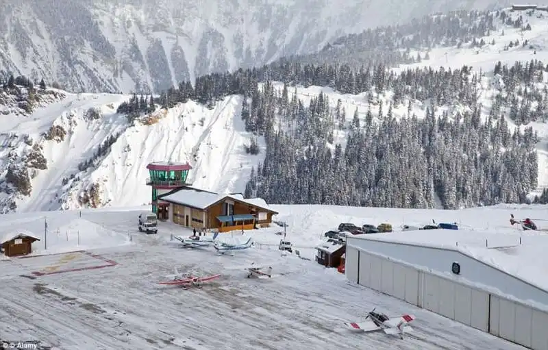 courchevel altiport francia