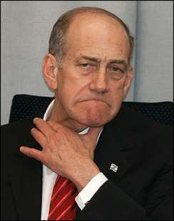 EHUD OLMERT