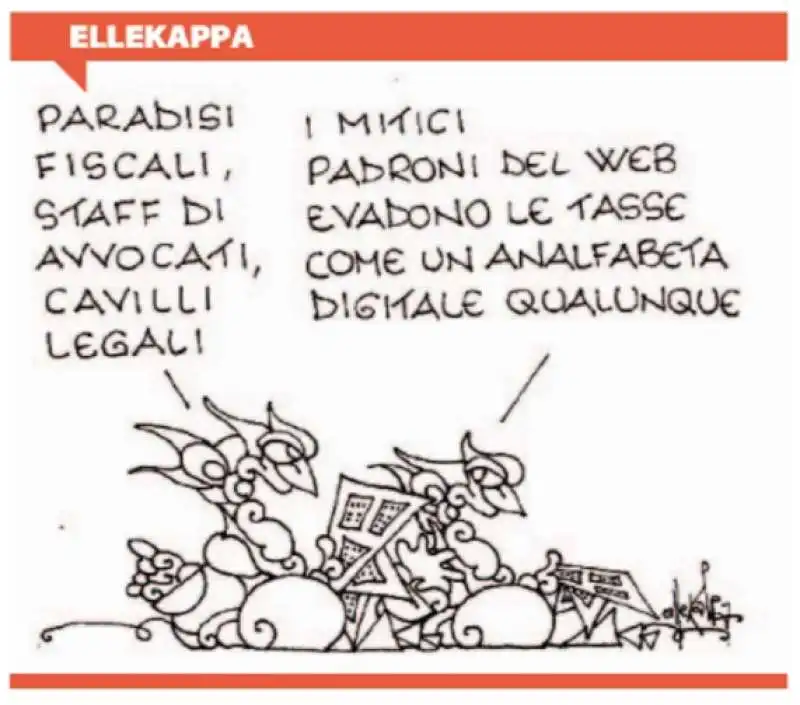 ELLEKAPPA - GIGANTI DEL WEB E EVASIONE FISCALE