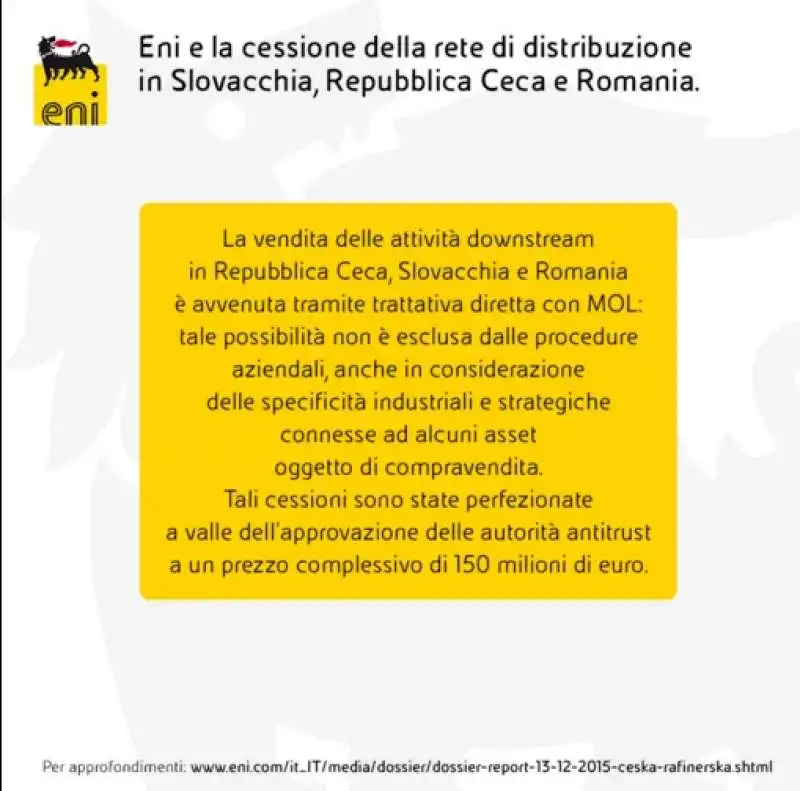 eni risponde alle accuse di report  4