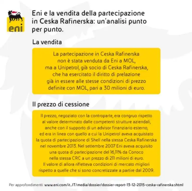 eni risponde alle accuse di report  6