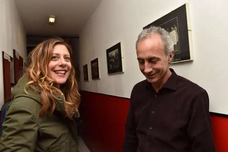 francesca fagnani e marco travaglio