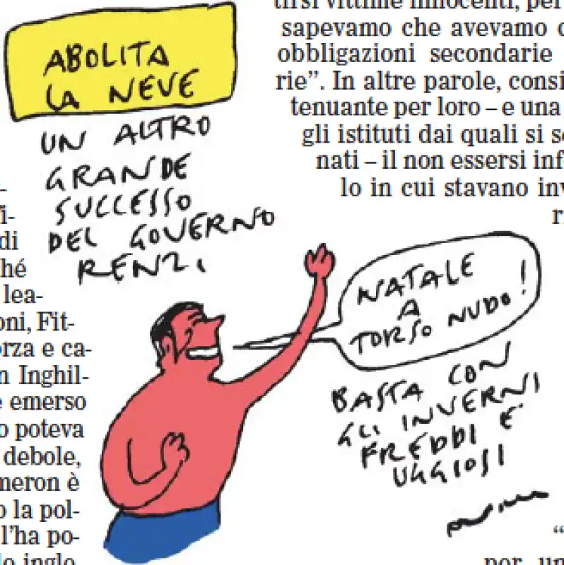 GOVERNO RENZI BY VINCINO