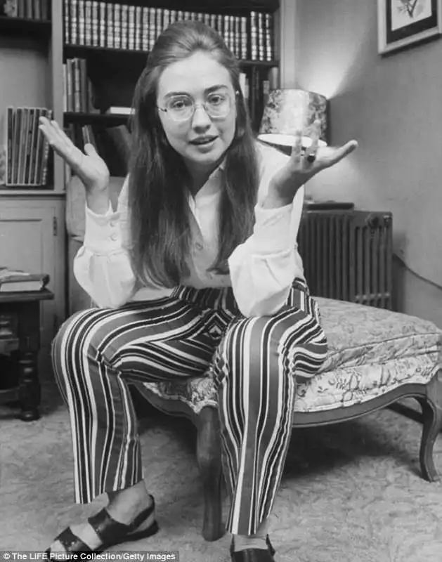 hillary clinton a 21 anni