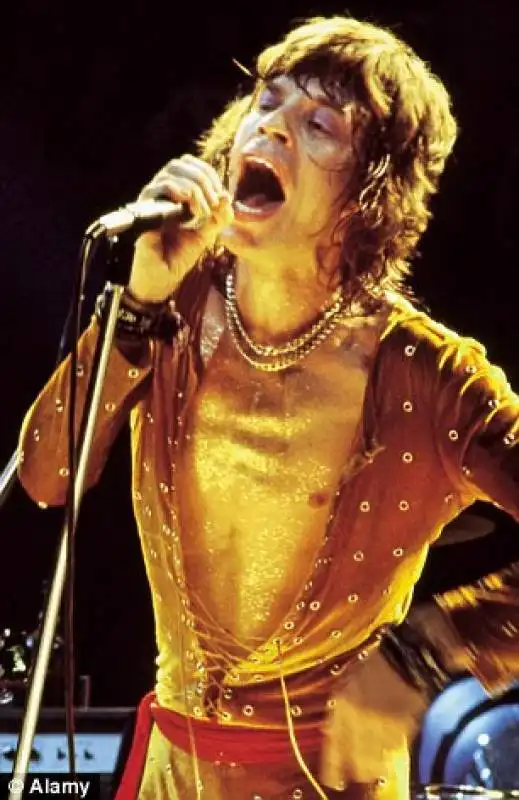 jagger con la tuta di ossie clark