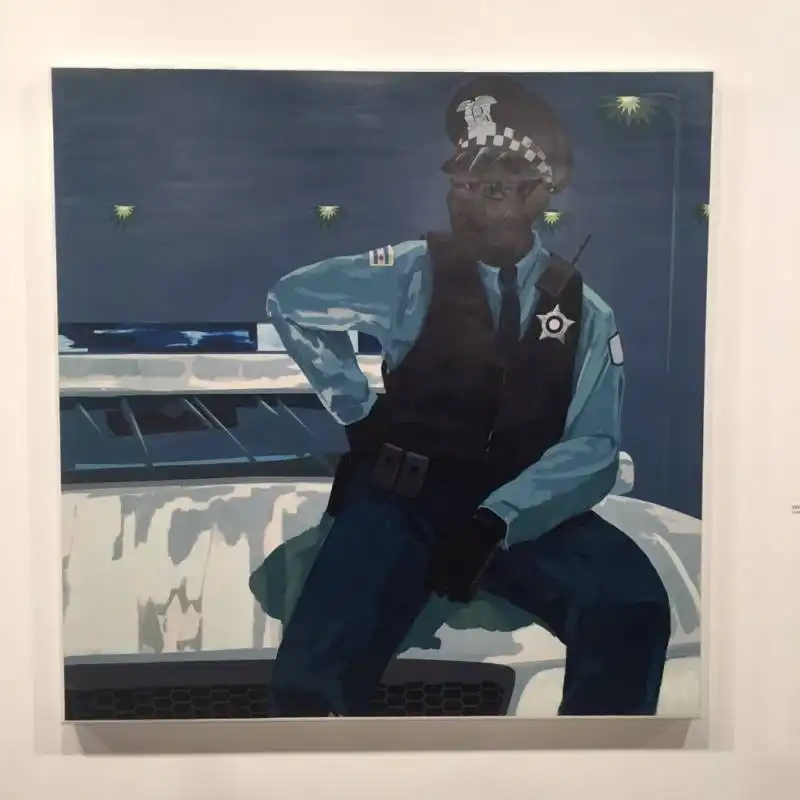 kerry james marshall   policeman