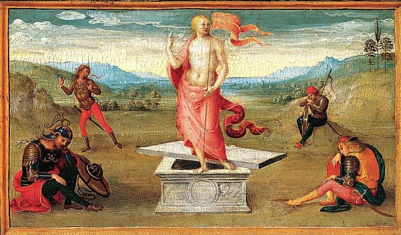 la resurrezione perugino