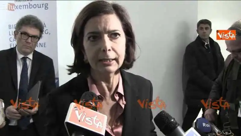 laura boldrini a bruxelles