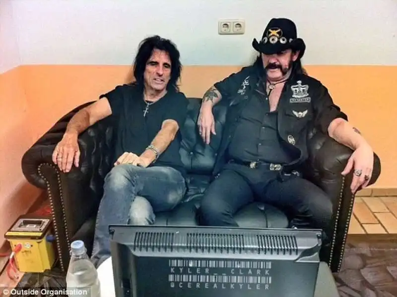 lemmy kilmister e alice cooper