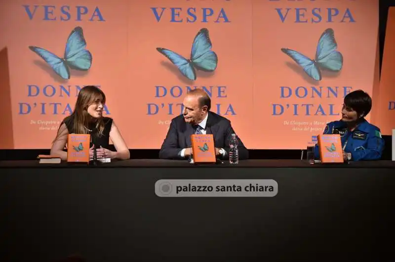 maria elena boschi bruno vespa samantha cristoforetti (2)