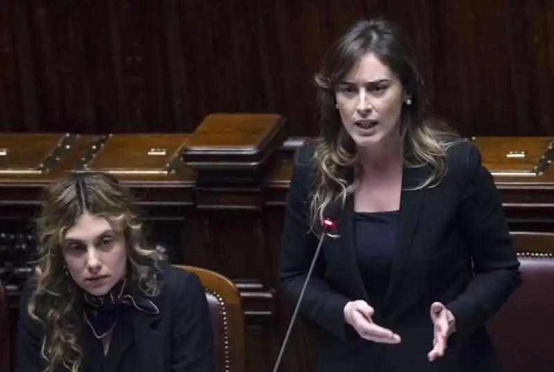 maria elena boschi mozione di sfiducia alla camera 