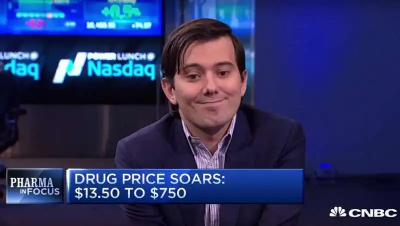 martin shkreli aumenti il prezzo dei farmaci per l hiv del 5mila percento