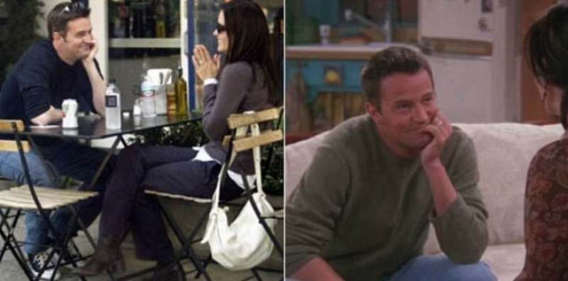 matthew perry a pranzo con courtney cox