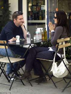 matthew perry a pranzo con courtney cox