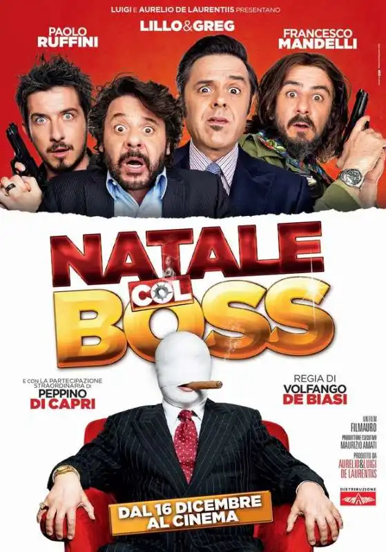 NATALE COL BOSS POSTER