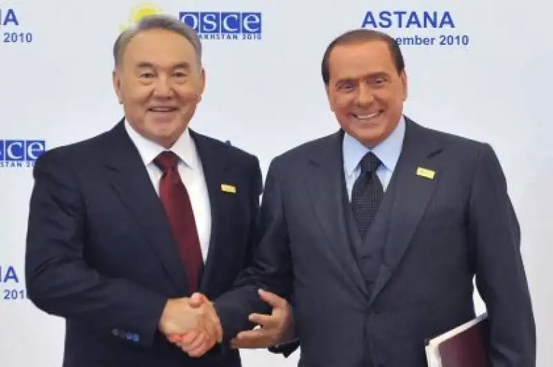 NAZARBAEV BERLUSCONI