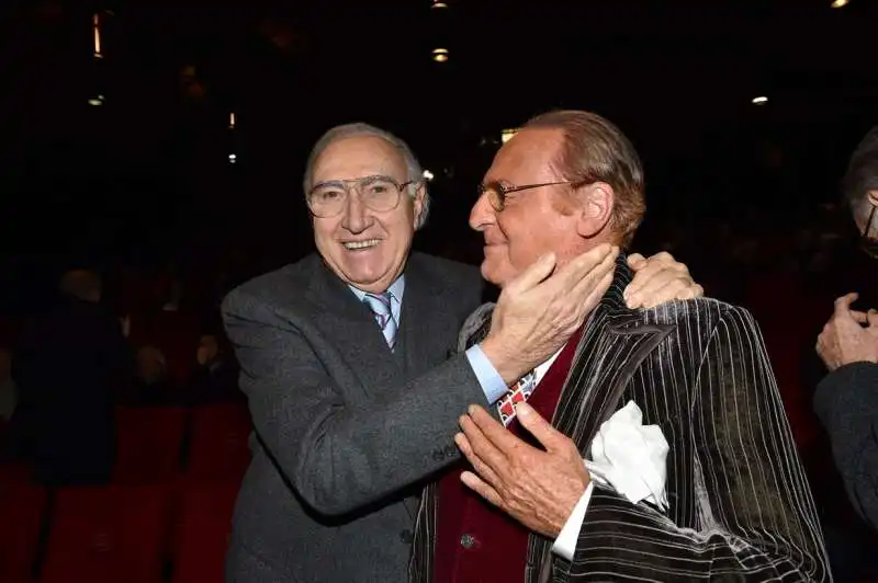 pippo baudo saluta renzo arbore