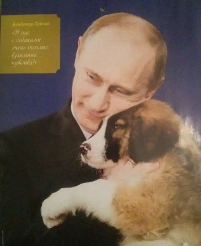 PUTIN CALENDARIO