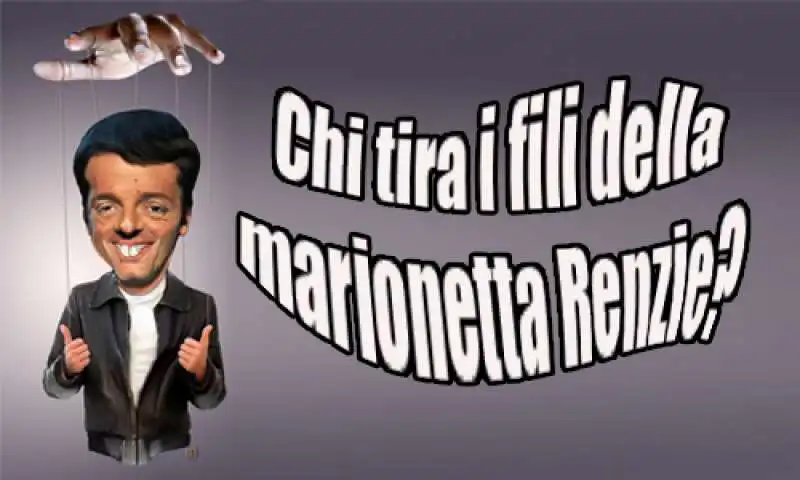 renzi burattino