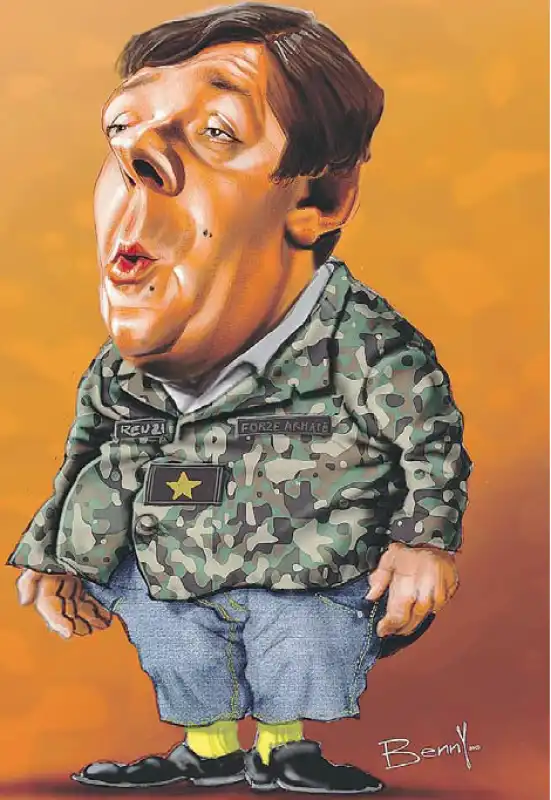 RENZI BY BENNY IN MIMETICA MILITARE