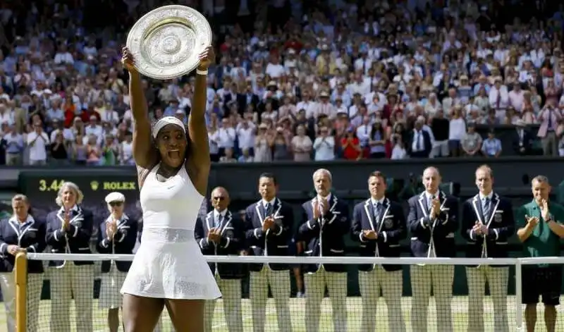 serena williams vince per la sesta volta a wimbledon