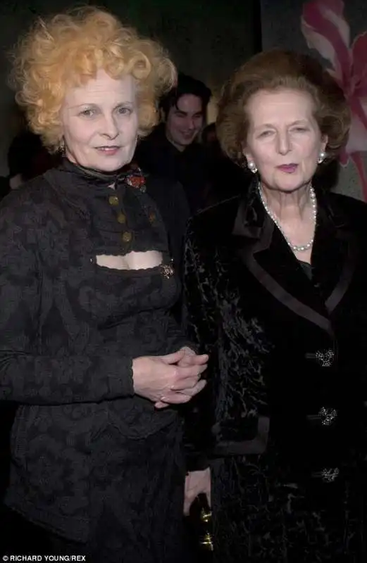 vivienne westwood con la thatcher