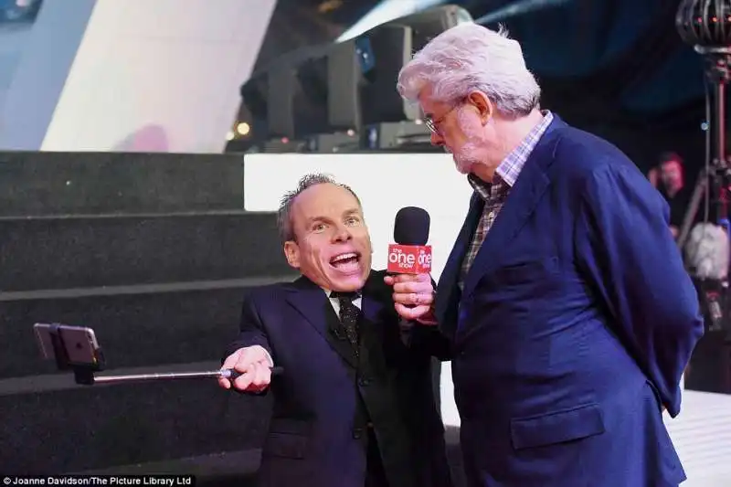 warwick davis e george lucas