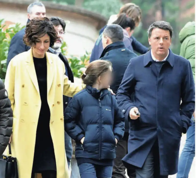 AGNESE RENZI MATTEO RENZI E FIGLI