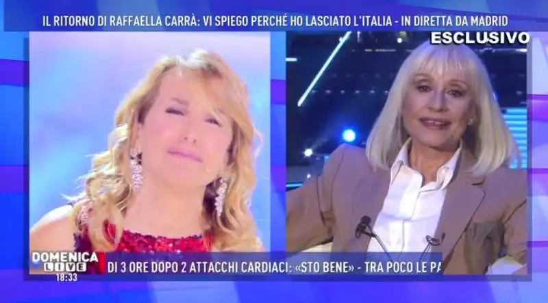 barbara d urso e l addio di raffaella carra  6