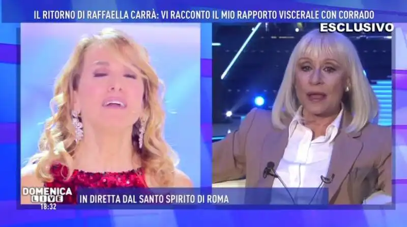 barbara d urso e l addio di raffaella carra  8