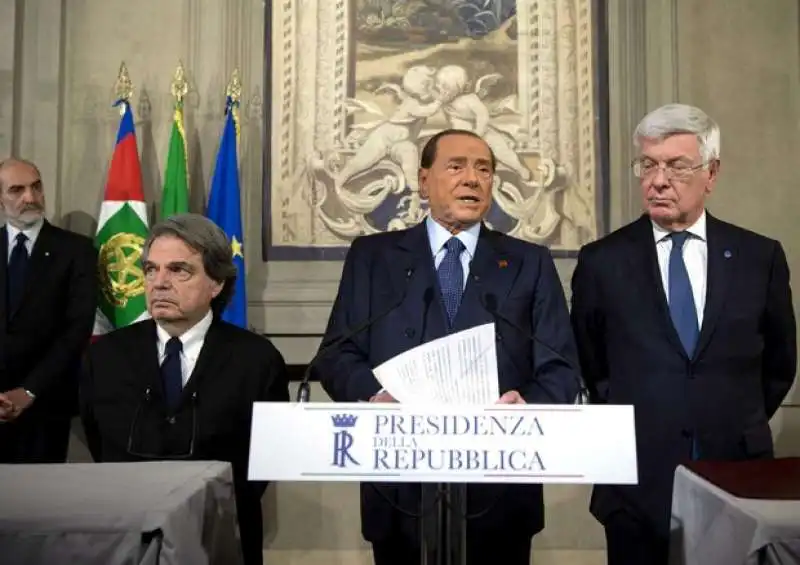 BERLUSCONI CONSULTAZIONI