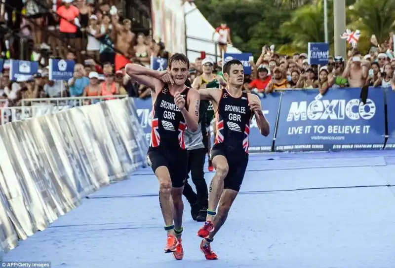 brownlee fratelli al traguardo