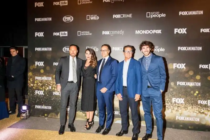 dario marcolin, giulia mizzoni, marco foroni (dir fox sports), fabio capello e alvaro von richetti odjad 9932