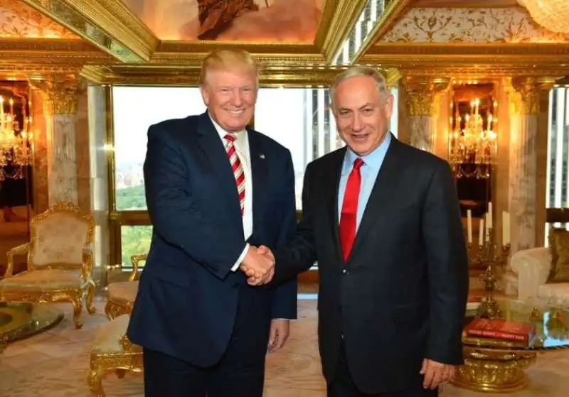 DONALD TRUMP BENJAMIN NETANYAHU