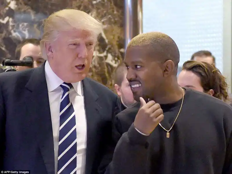 donald trump  kanye west